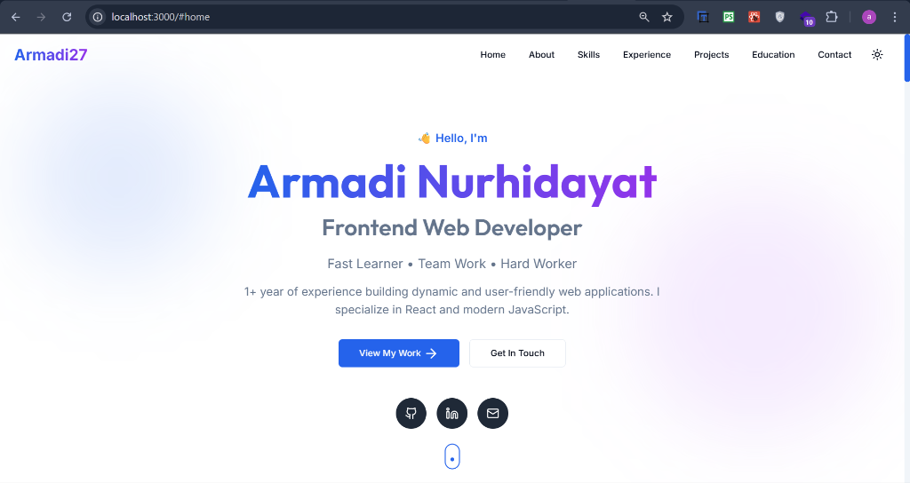 Website Portfolio #3