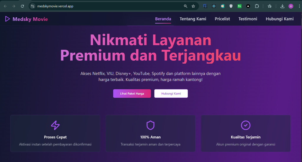 Web Premium Store